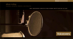 Desktop Screenshot of alisonmckay.com